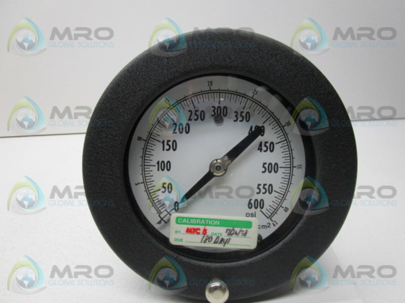 ASHCROFT 451017A02B0600# 0-600PSI PRESSURE GAUGE  NSMP