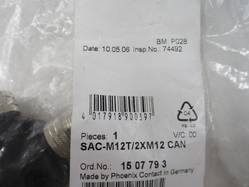 PHOENIX CONTACT SAC-M12T/2XM12CAN NSMP