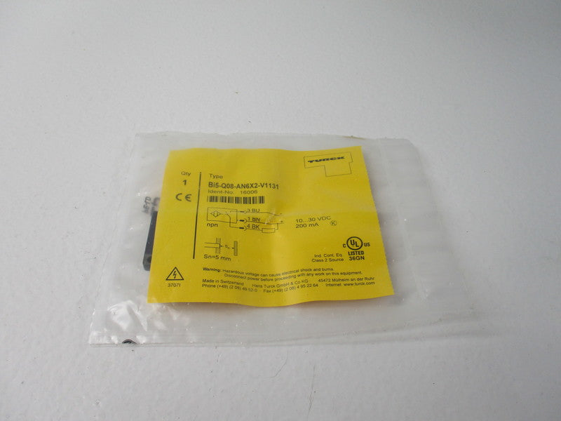 TURCK BI5-Q08-AN6X2-V1131 10-30VDC NSMP