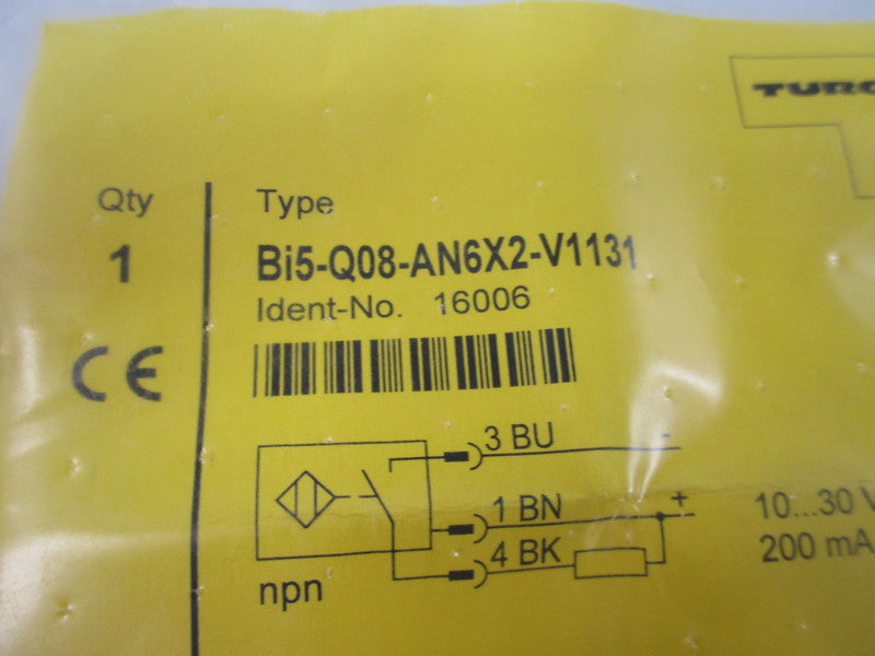 TURCK BI5-Q08-AN6X2-V1131 10-30VDC NSMP