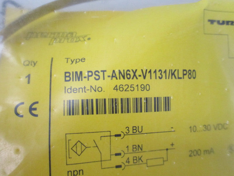 TURCK BIM-PST-AN6X-V1131/KLP80 NSMP