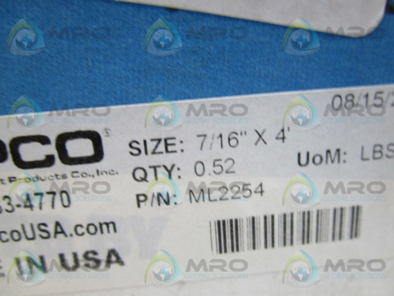 SEPCO ML2254 SEAL TREATED PTFE YARN PACKING  NSMP