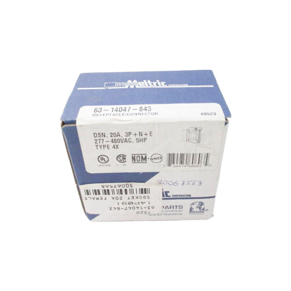 MELTRIC 63-14047-843 277-480VAC NSFS