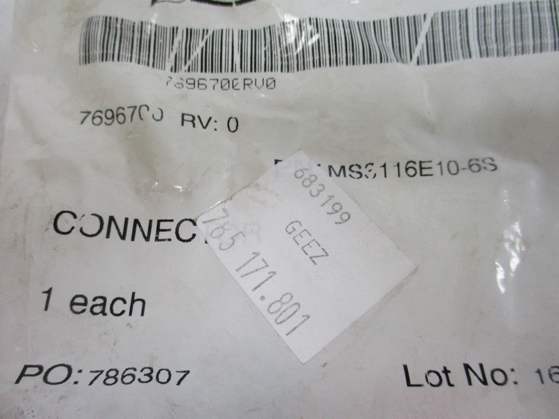 AMPHENOL MS3116E10-6S NSMP