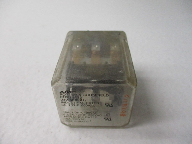 POTTER & BRUMFIELD KUP14A15 24VDC  UNMP