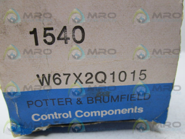 POTTER & BRUMFIELD W67X2Q1015 CIRCUIT BREAKER 15A  NSMP