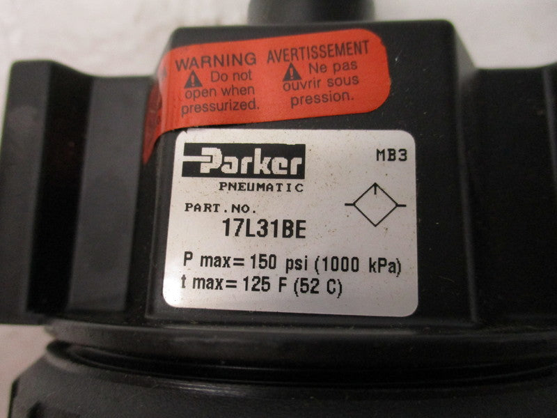 PARKER 17L31BE 150PSI NSNP