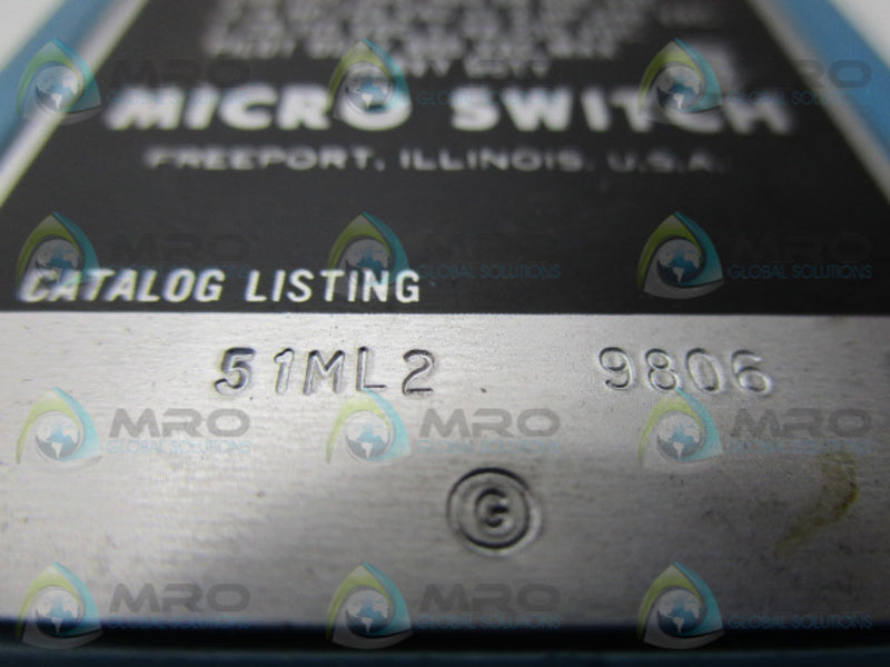 MICRO SWITCH 51ML2  UNMP