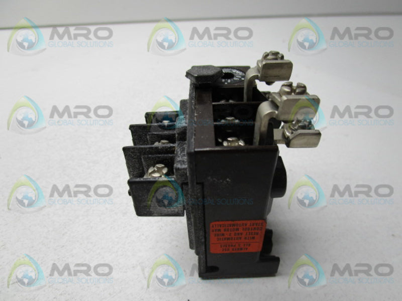 KLOCKNER Z0-1,2/K-NA OVERLOAD RELAY  UNMP