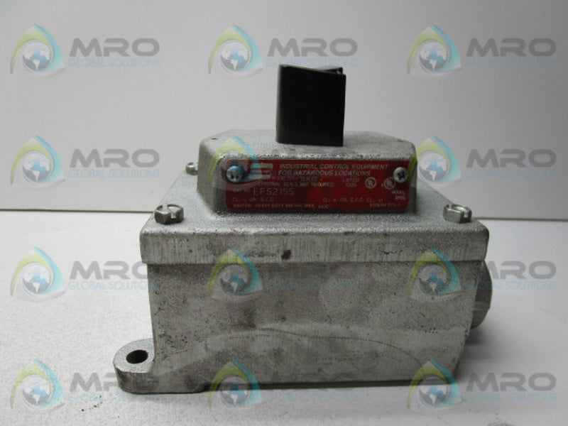 CROUSE-HINDS EFS2155 PUSHBUTTON  UNMP
