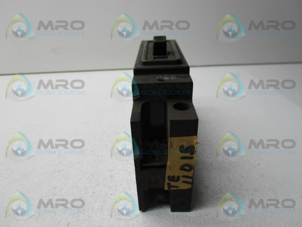 GENERAL ELECTRIC TE11015 CIRCUIT BREAKER 1 POLE 15AMP  UNMP