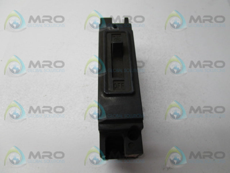 GENERAL ELECTRIC TE11015 CIRCUIT BREAKER 1 POLE 15AMP  UNMP