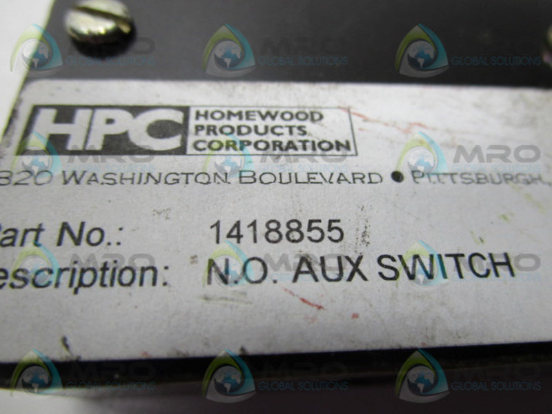 HPC 1418855 AUXILIARY SWITCH  UNMP