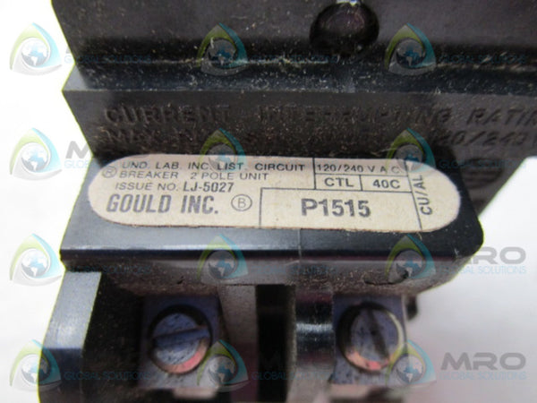 GOULD P1515 CIRCUIT BREAKER  UNMP