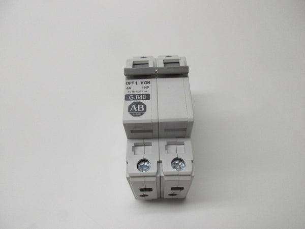 ALLEN BRADLEY 1492-CB2G040 CIRCUIT BREAKER SER. C 4A 300V  NSNP