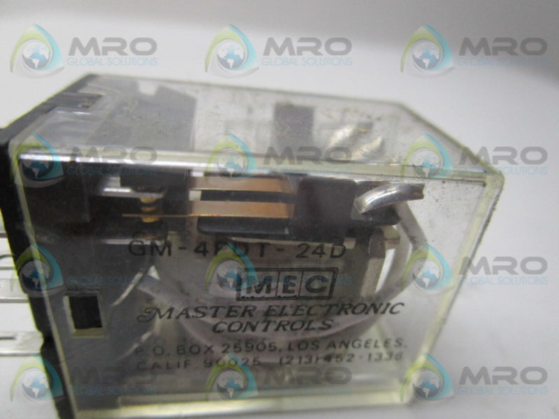 MEC GM-4PDT-24D RELAY COIL 24VDC  UNMP