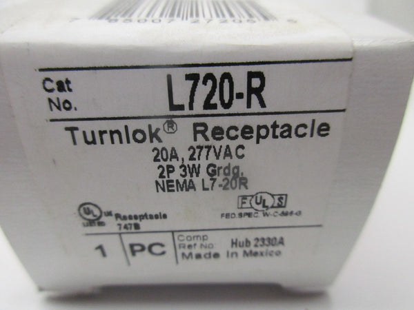 PASS & SEYMOUR L720-R RECEPTACLE  NSMP