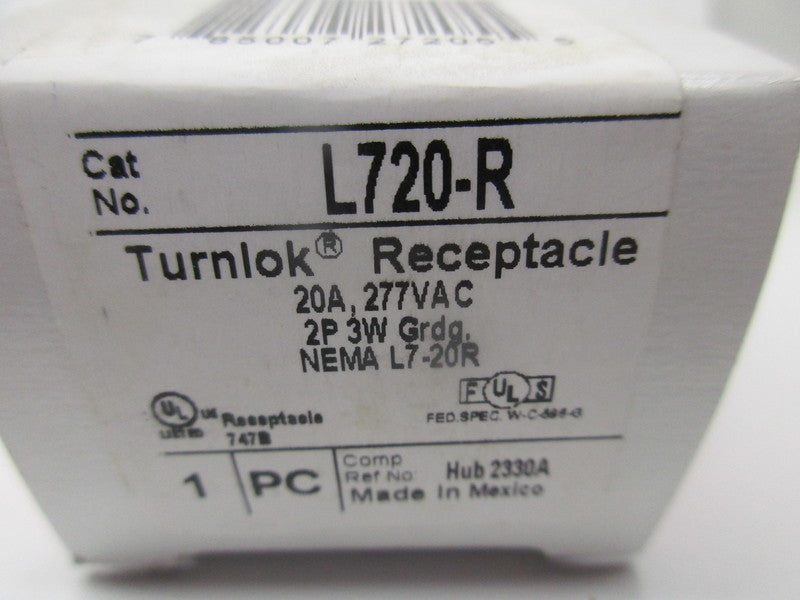 PASS & SEYMOUR L720-R RECEPTACLE  NSMP