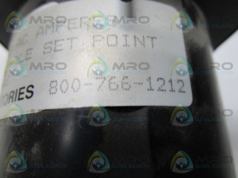 BYRAM TYPE 1953 CURRENT TRANSFORMER 0-75AMP  UNMP