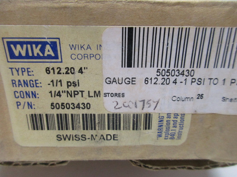 WIKA 50503430 NSMP