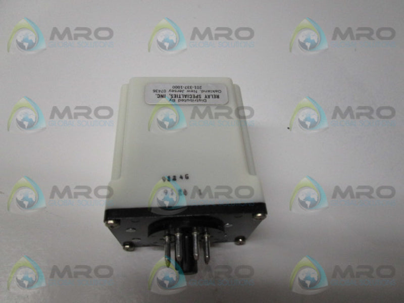 POTTER & BRUMFIELD CHA-38-70001 RELAY 10 SEC. 240VAC  NSMP