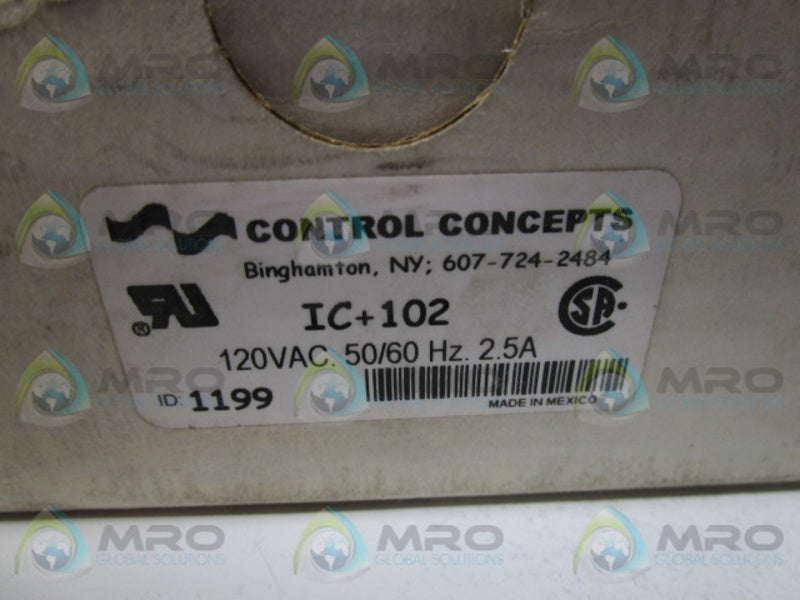 CONTROL CONCEPTS IC+102 TRACKING FILTER  NSMP