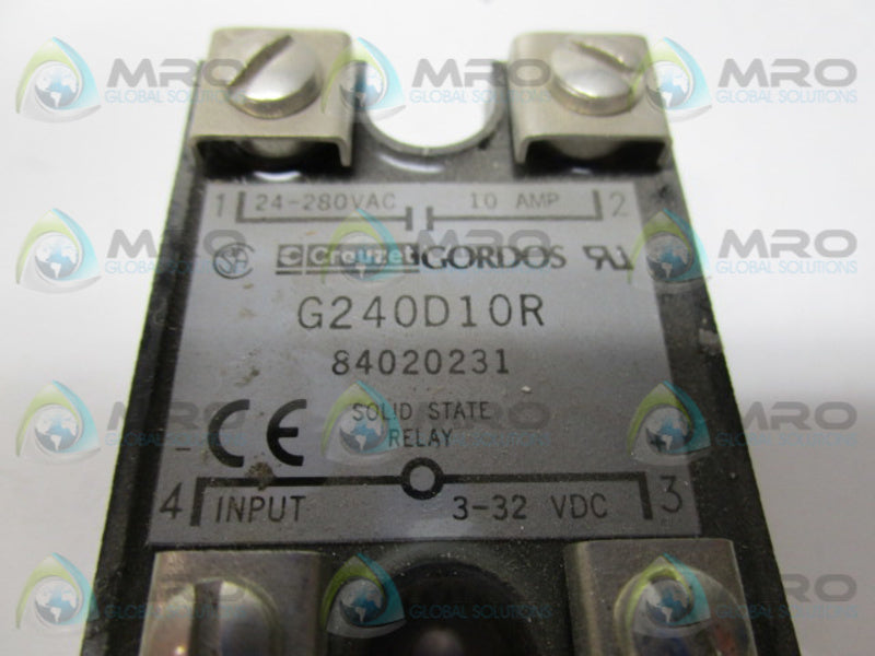GORDOS G240D10R SOLID STATE RELAY  NSNP
