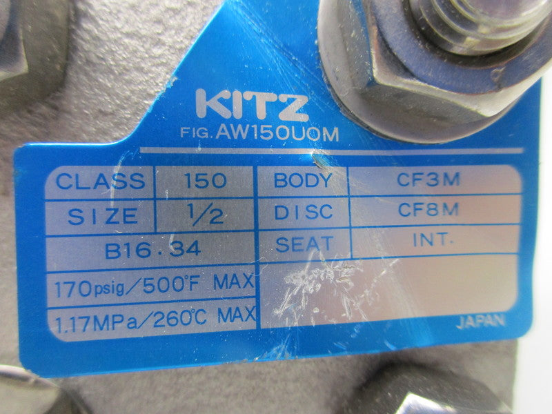 KITZ AW150UOM CF3M-1/2-150  NSNP