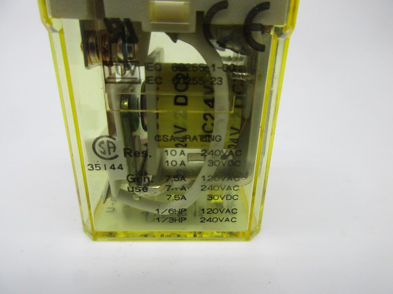 IDEC RH2B-U-DC24V RELAY 24VDC  NSNP