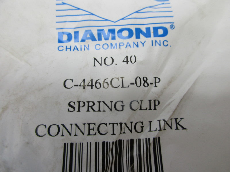 DIAMOND CHAIN C-4466CL-08-P NO. 40  NSMP