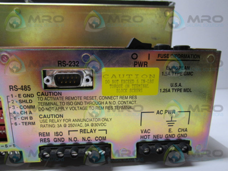 INDUSTRIAL SPARE PART 2706-E43J64B1 SER. D F/W 1.01 INTERFACE DATALINER  UNMP