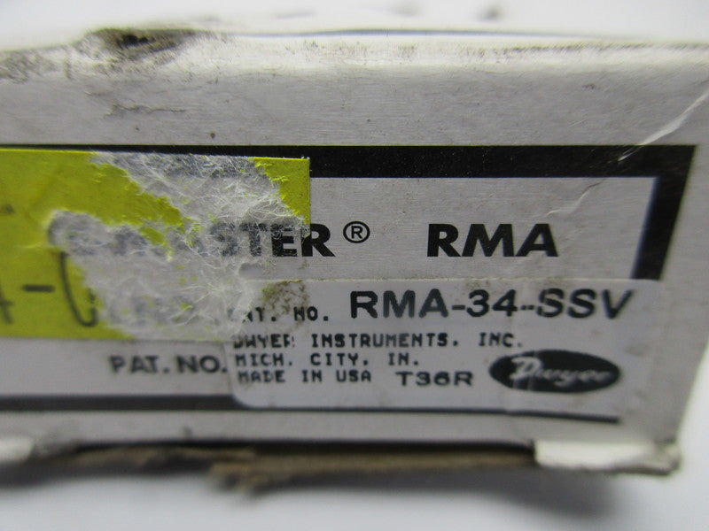 DWYER RMA-34-SSV 100PSI 20-300 NSMP