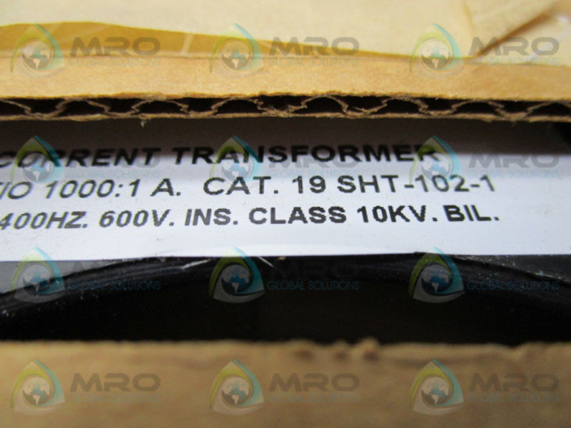 CROMPTON INSTRUMENTS 19SHT-102-1 TRANSFORMER RATIO 1000:1  NSFS