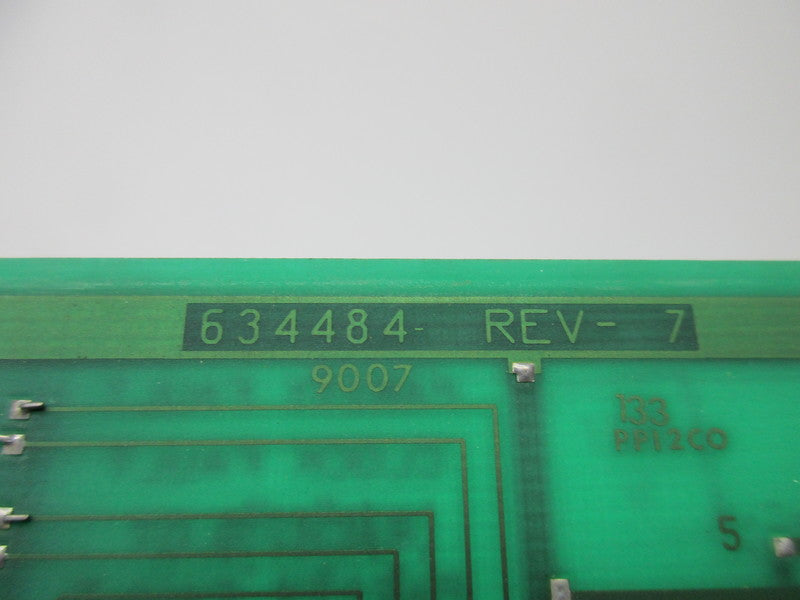 INDUSTRIAL SPARE PART 634484-9007 REV. 7 UNMP