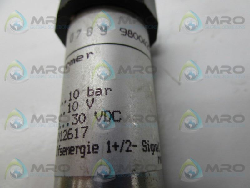 WIKA 89114525 PRESSURE TRANSMITTER 30PSI 30VDC  NSNP