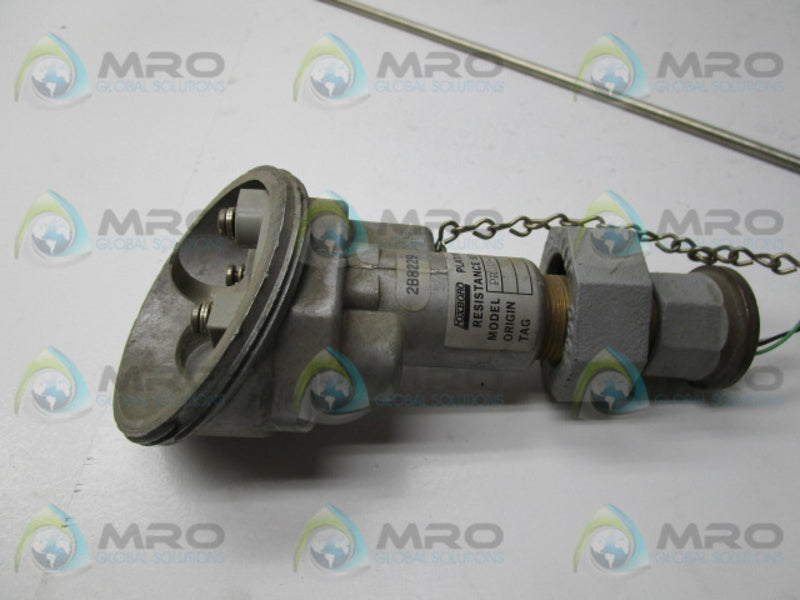 FOXBORO PR1U-S06S PLATINUM RESISTANCE SENSOR (AS PICTURED)  NSNP