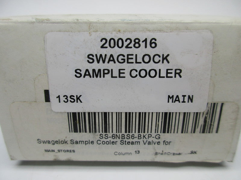 SWAGELOK SS-6NBS6-BKP-G NSMP