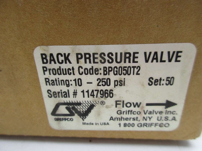 GRIFFCO BPG050T2 NSMP