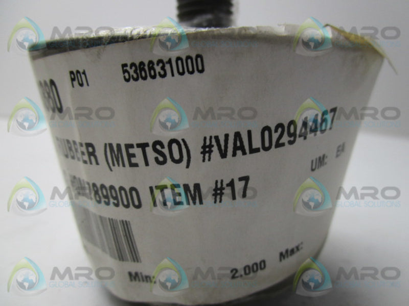 METSO VAL0294467 BUFFER RUBBER  NSNP