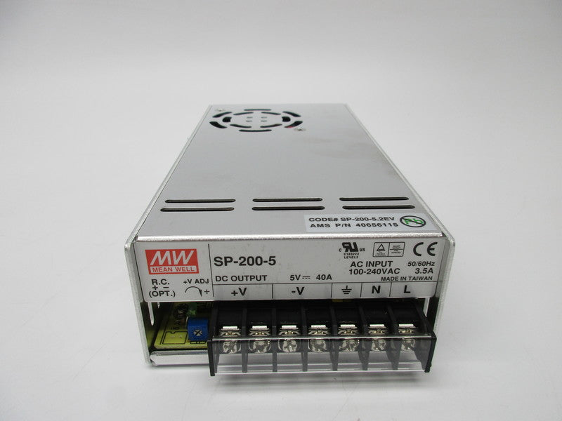 MEAN WELL SP-200-5 100-240VAC 3.5A NSNP