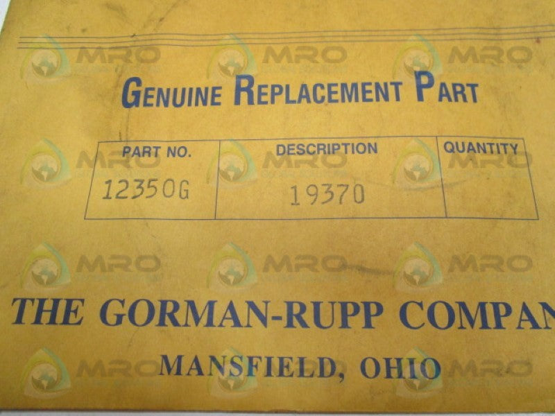 GORMAN RUPP 12350G GASKET  NSNP