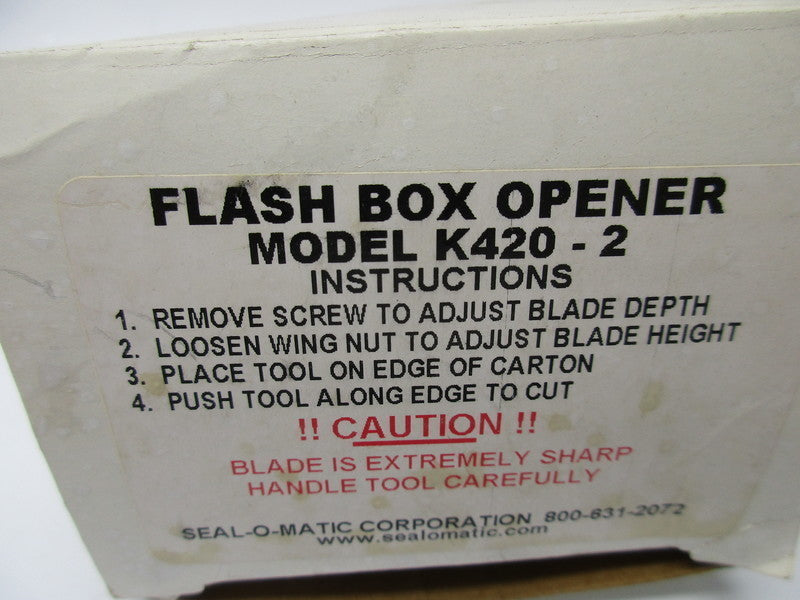 SEAL-O-MATIC K420-2 NSMP