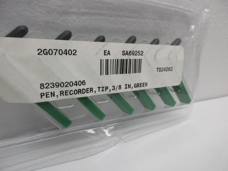 GRAPHIC CONTROLS 8239020406 GREEN MARKER (PKG OF 6)  NSNP