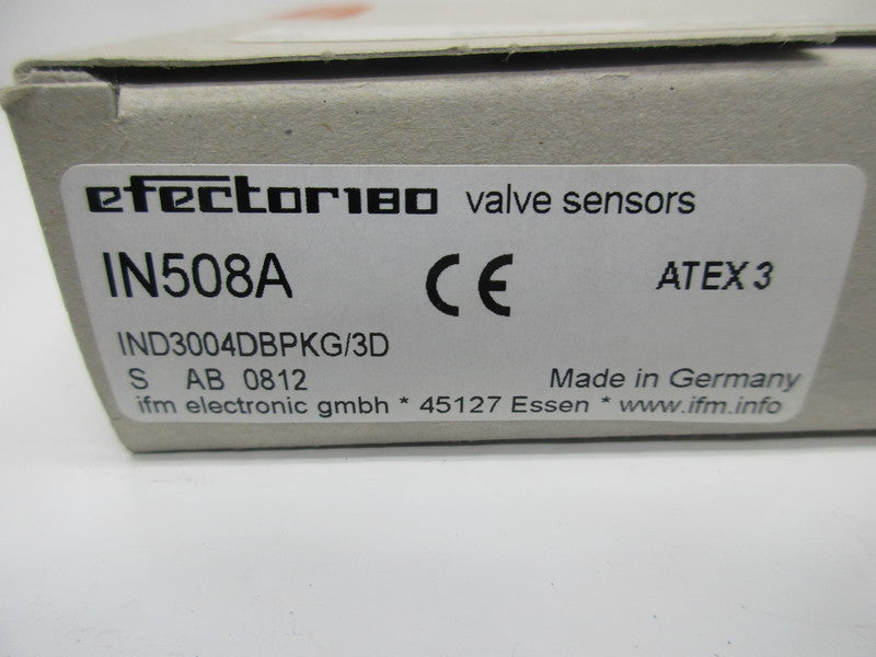IFM EFECTOR IN508A VALVE SENSOR  NSMP