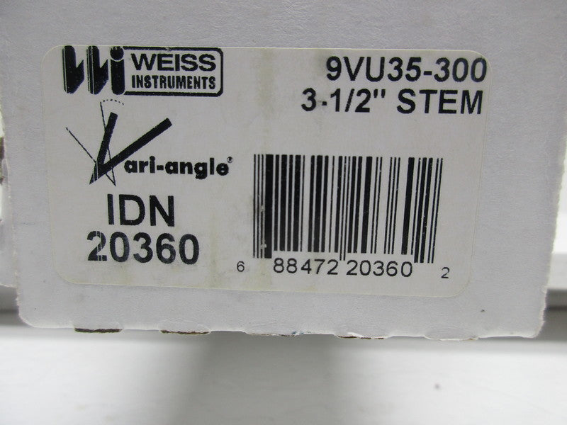 WEISS INSTRUMENTS 9VU35-300 THERMOMETER  NSMP