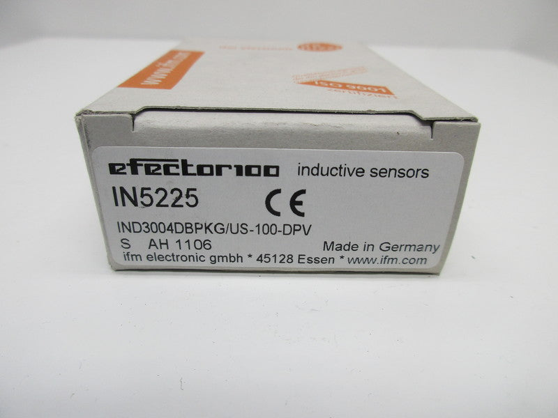 IMF EFECTOR IN5225 INDUCTIVE SENSOR  NSMP