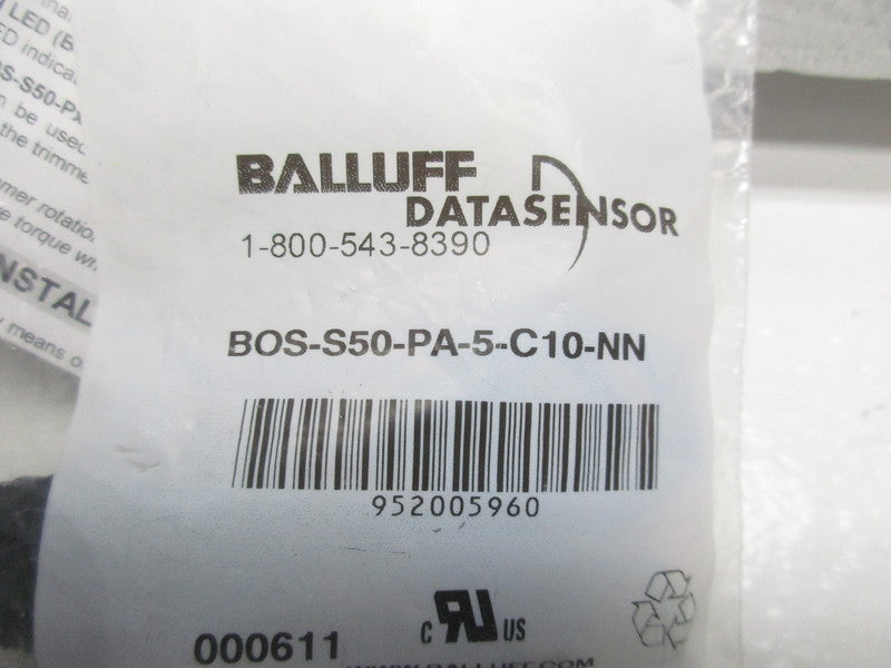 BALLUFF BOS-S50-PA-5-C10-NN PHOTOELECTRIC SENSOR  NSMP