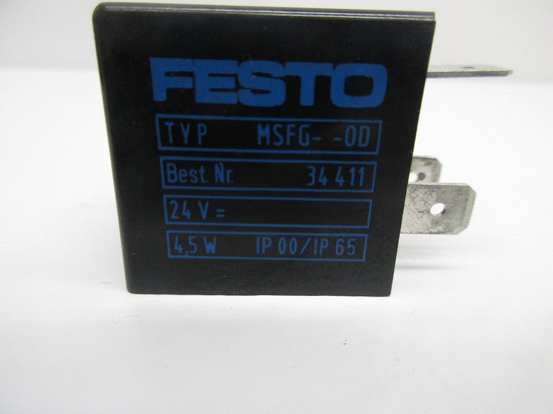 FESTO MSFG-0D SOLENOID VALVE COIL  NSNP