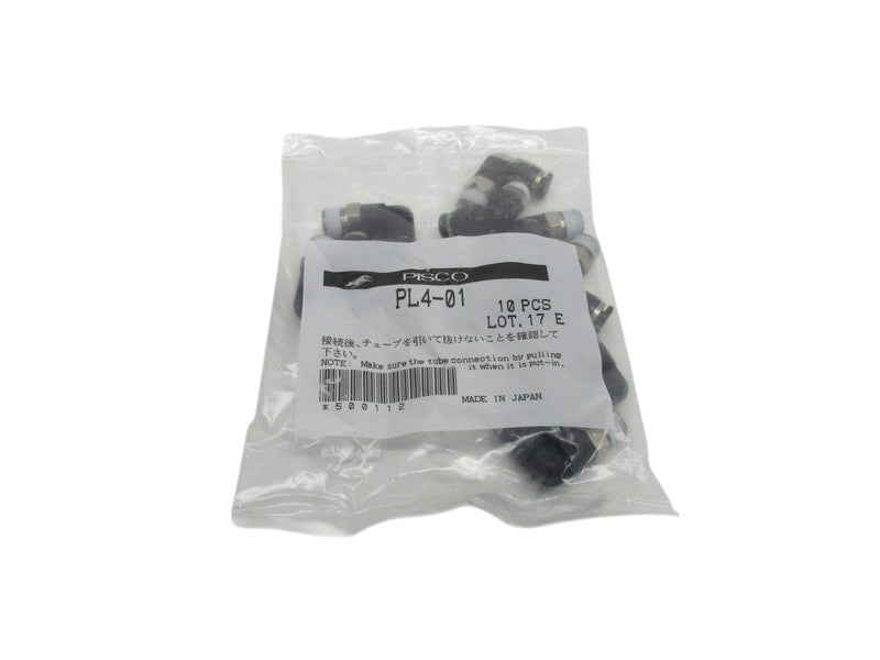 PISCO PL4-01 FITTINGS (PKG OF 10)  NSMP
