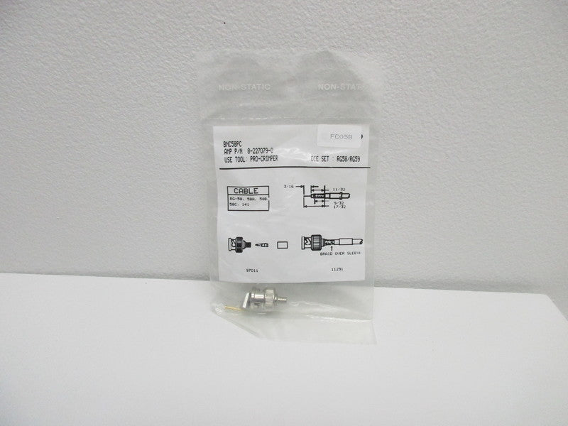 BNC 8-227079-0 RF CONNECTOR  NSMP